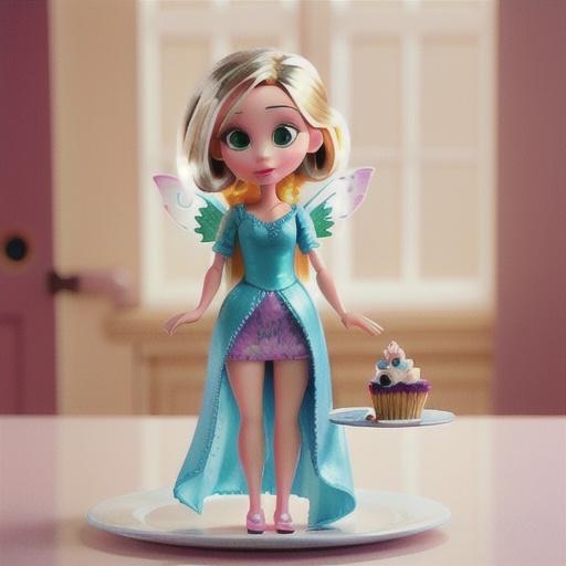 Fairy Barbie cake