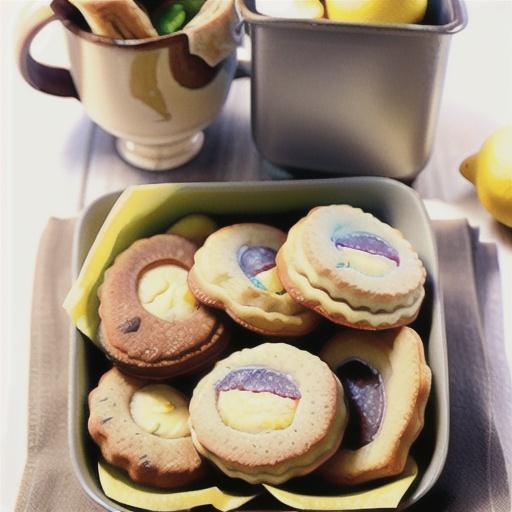 Lemon butter biscuits