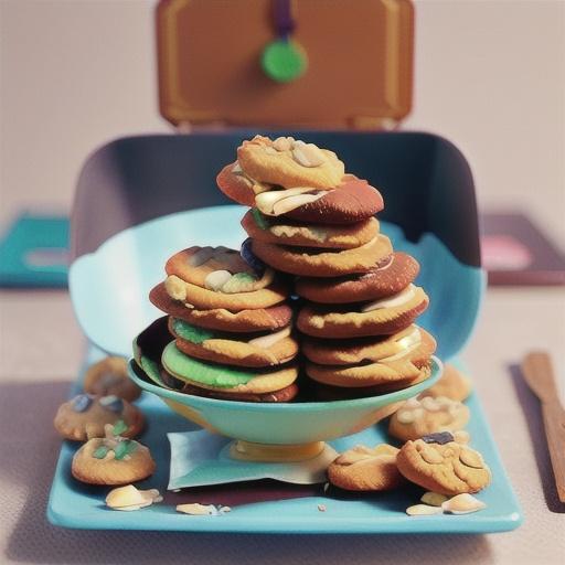 Mini chewy Anzac biscuits