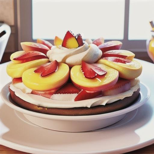 Life's-a-peach shortcake