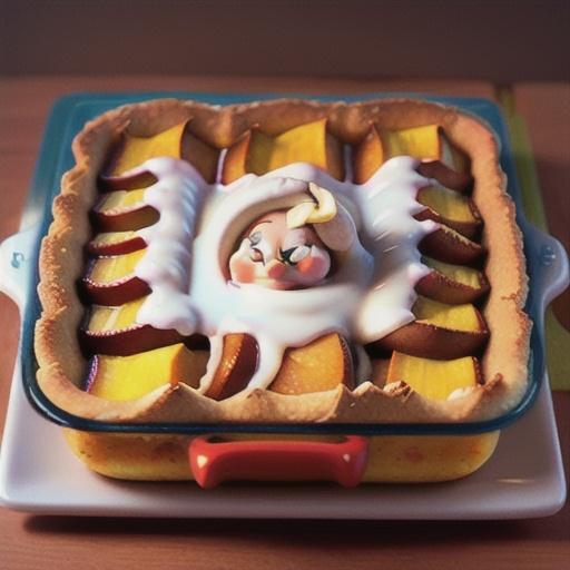 Cinnamon Roll Breakfast Casserole with Spiced Apples