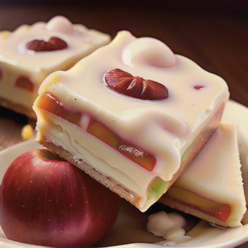 Creamy Iced Applesauce Bars