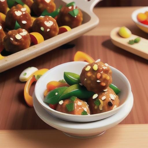 Apricot Sweet and Sour Meatballs