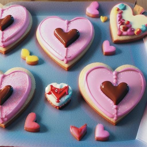 Easy Valentine Sandwich Cookies