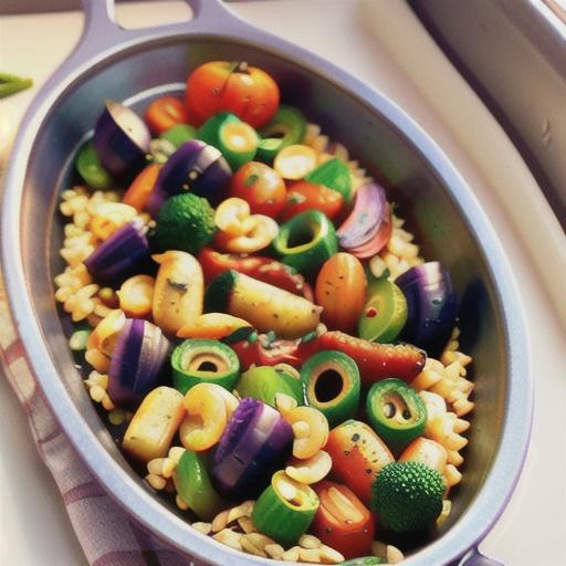 Sage and Garlic Vegetable Bake