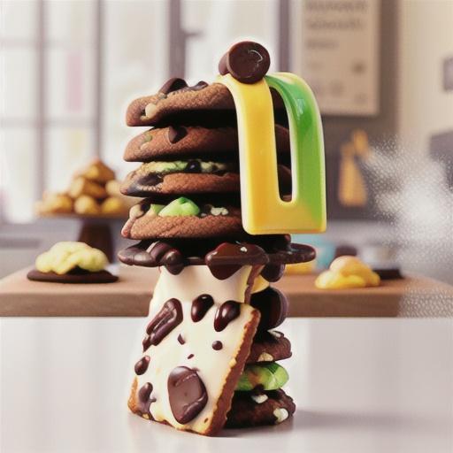 Choc-chunk walnut cookies