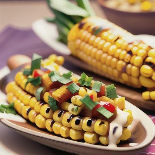 Cilantro Grilled Corn