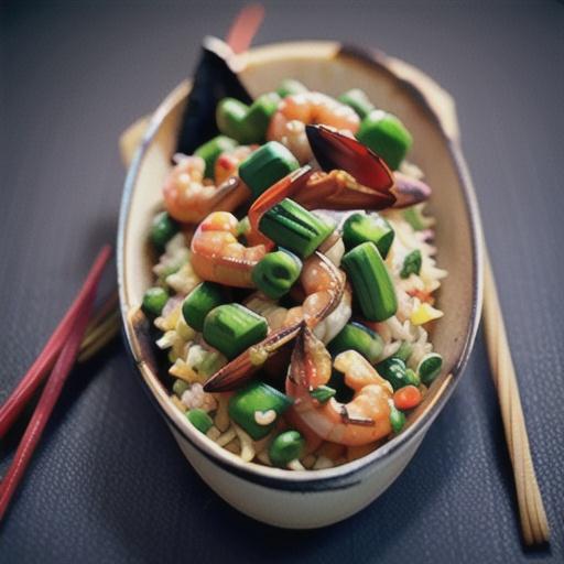 Prawn fried rice