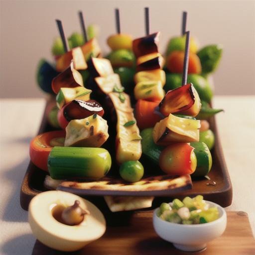 Maple-Glazed Chicken Kabobs