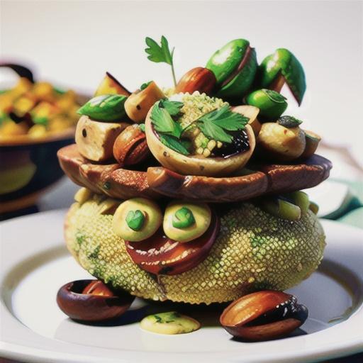 Roast lamb with couscous, date & pistachio stuffing