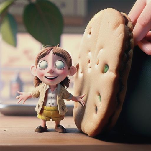 Orange blossom shortbreads