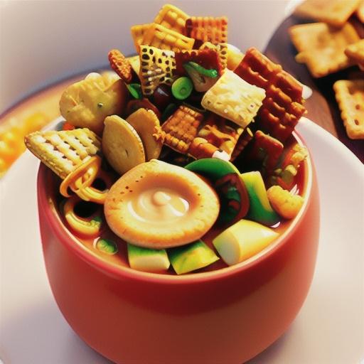 Spicy Tomato Chowder Chex Mix