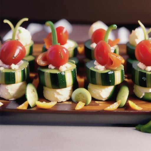 Italian Flag Verrines