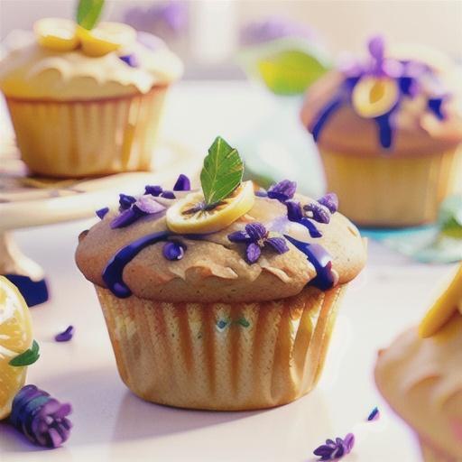 Lemon Lavender Muffins
