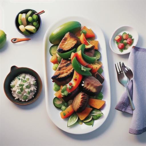 Caribbean-style pork with papaya salsa recipe