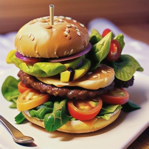 Deconstructed Big Mac