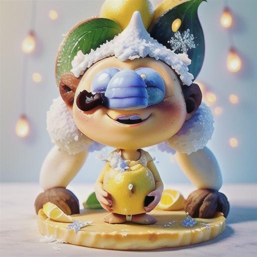 Lemon and coconut delicious