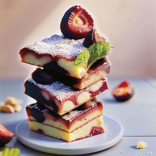 Strawberry Jam Crumble Bars