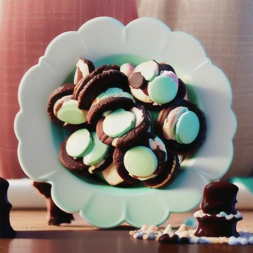 Chocolate Mint Crinkle Cookies from Reynolds® Parchment Paper