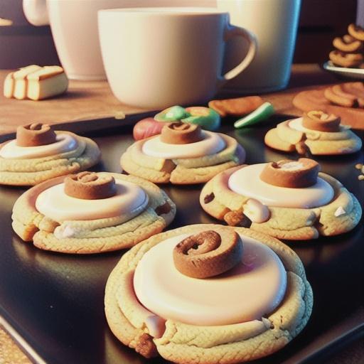 Cinnamon White Chocolate Cookies