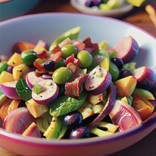 Tommy's Blue Cheese Coleslaw (with Bacon and Grapes)