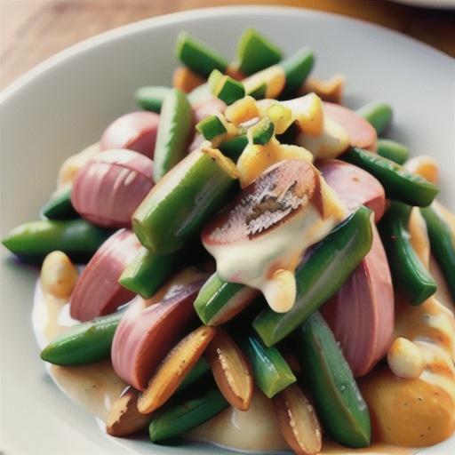 Creamy Green Beans Parmesan