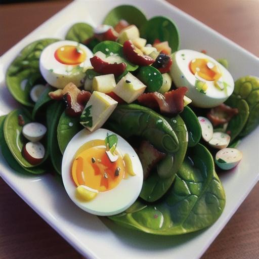 Wilted Spinach Salad