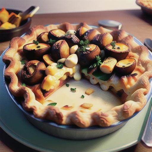 Cauliflower Cheese Pie