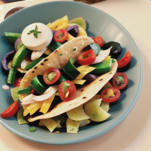 Middle East Vegetable Tacos