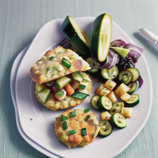 Smoked trout fishcakes with cucumber salsa