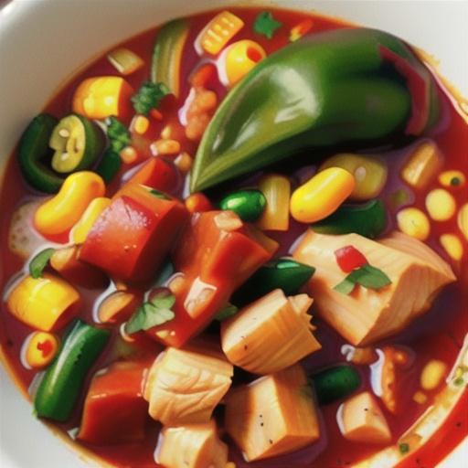 Southwest Chicken and Chili Stew