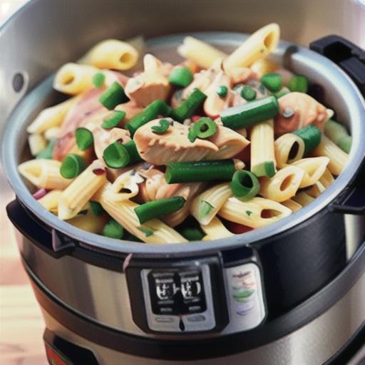 Instant Pot Creamy Chicken and Leek Alfredo