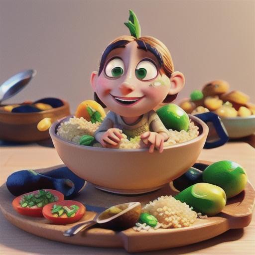 Quinoa with Mushrooms