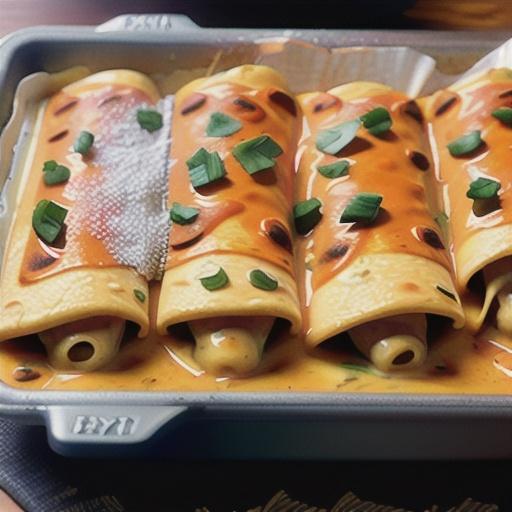 Creamy Chicken Enchiladas from Reynolds Wrap
