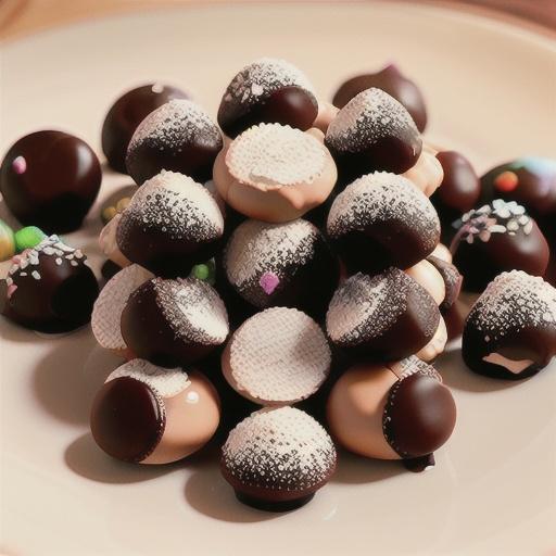 Black Garlic Chocolate Protein Bites