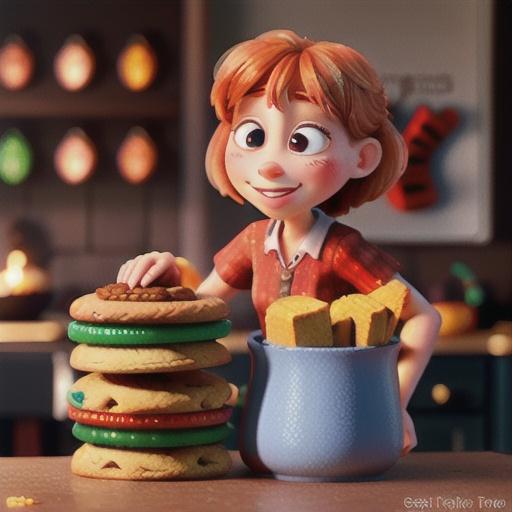 Ginger snap biscuits