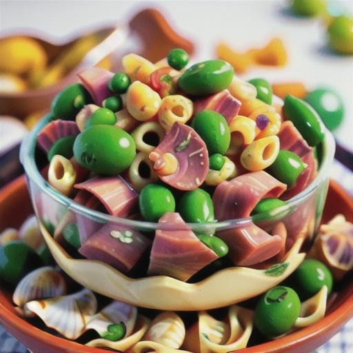 Ham and Shell Salad