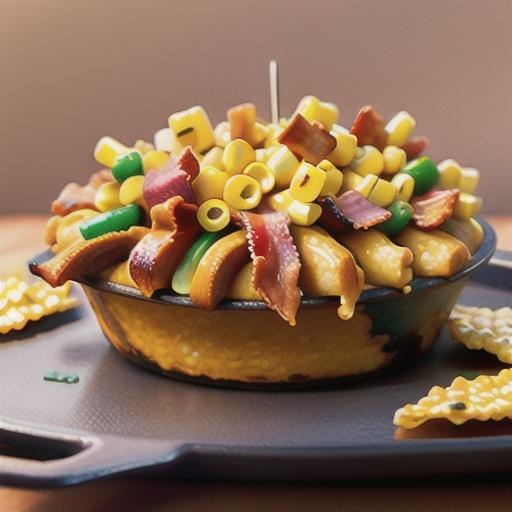 Barbecue Beef and Corn Shepherd's Pie