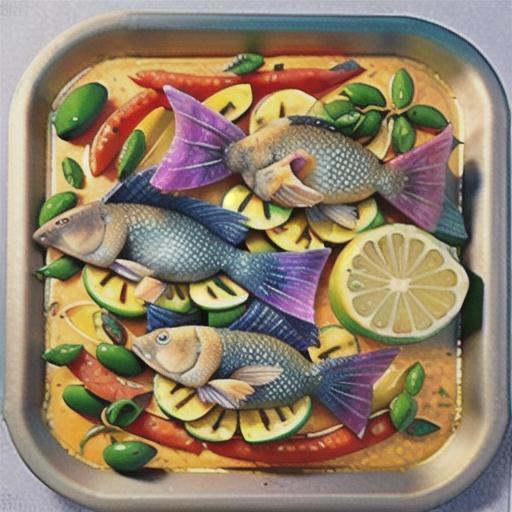 Baked Tilapia in Garlic and Olive Oil