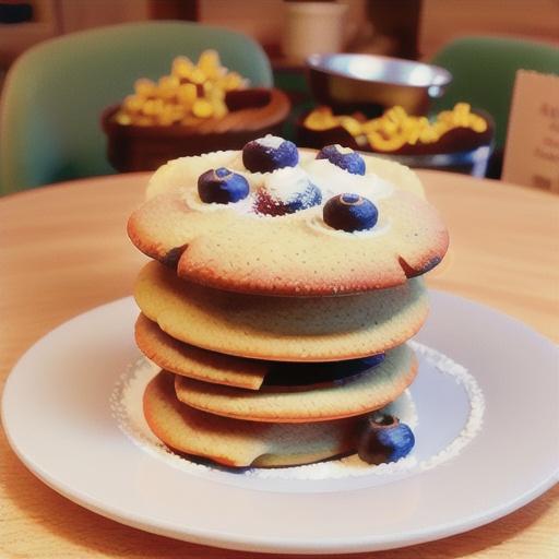 Blueberry Cornmeal Cookies