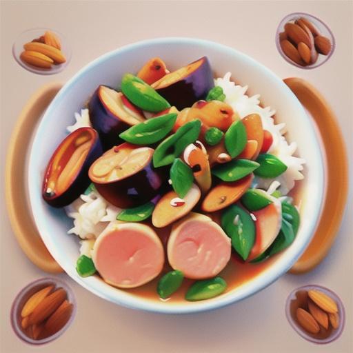 Rice with Almonds and Raisins