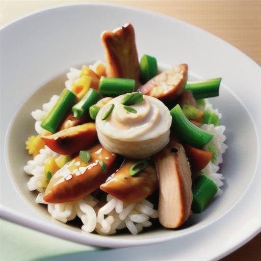 Skinny Asian Chicken and Rice