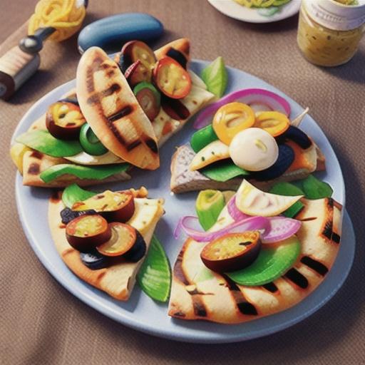 Grilled Gyro Flatbread