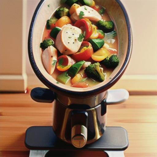 Slow-Cooker Chicken-Vegetable Chowder