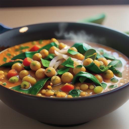 Indian Dahl with Spinach