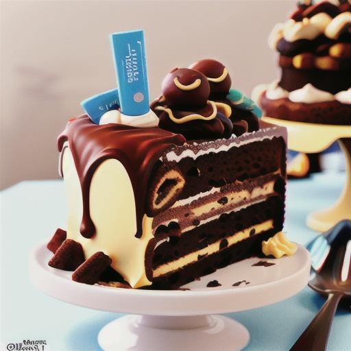 Chocolate-Cinnamon Sundae Cake (Cooking for 2)