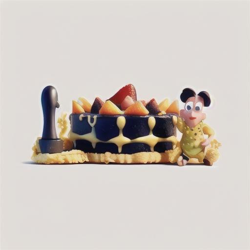 Strawberry & French custard tart