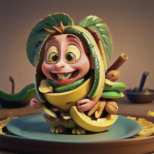 Hawaiian Baked Bananas