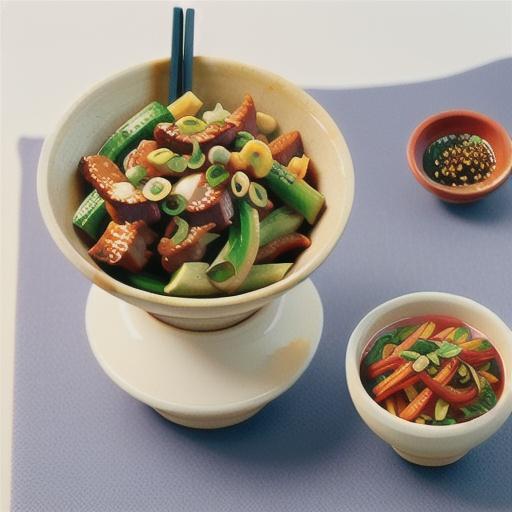 Sweet chilli & hoisin pork stir-fry