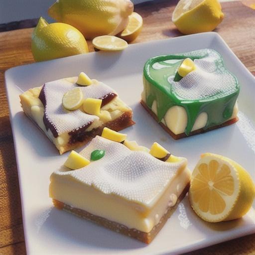 White Chocolate Lemon Bars